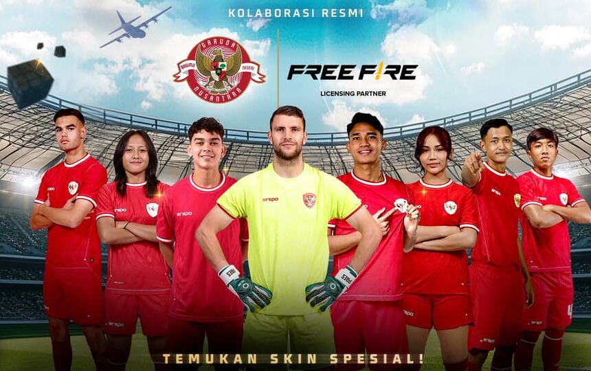 Free Fire X PSSI: Jersey Timnas Indonesia Hadir Dalam Dunia Virtual